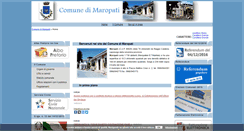 Desktop Screenshot of comune.maropati.rc.it